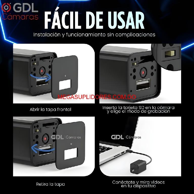  Cámara Espía WiFi Oculta Cargador USB Pared HD Vigilancia Remota Foto 7304594-1.jpg