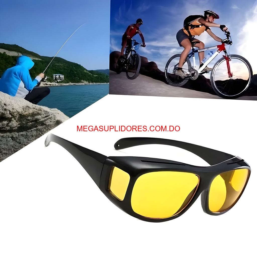  Lentes Polarizados Antirreflejo para Manejar de Noche o con Sol Foto 7304596-7.jpg