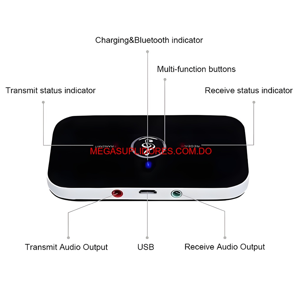  Transmisor y Receptor Bluetooth 2 en 1 – Adaptador para TV y Sonido Foto 7304597-4.jpg