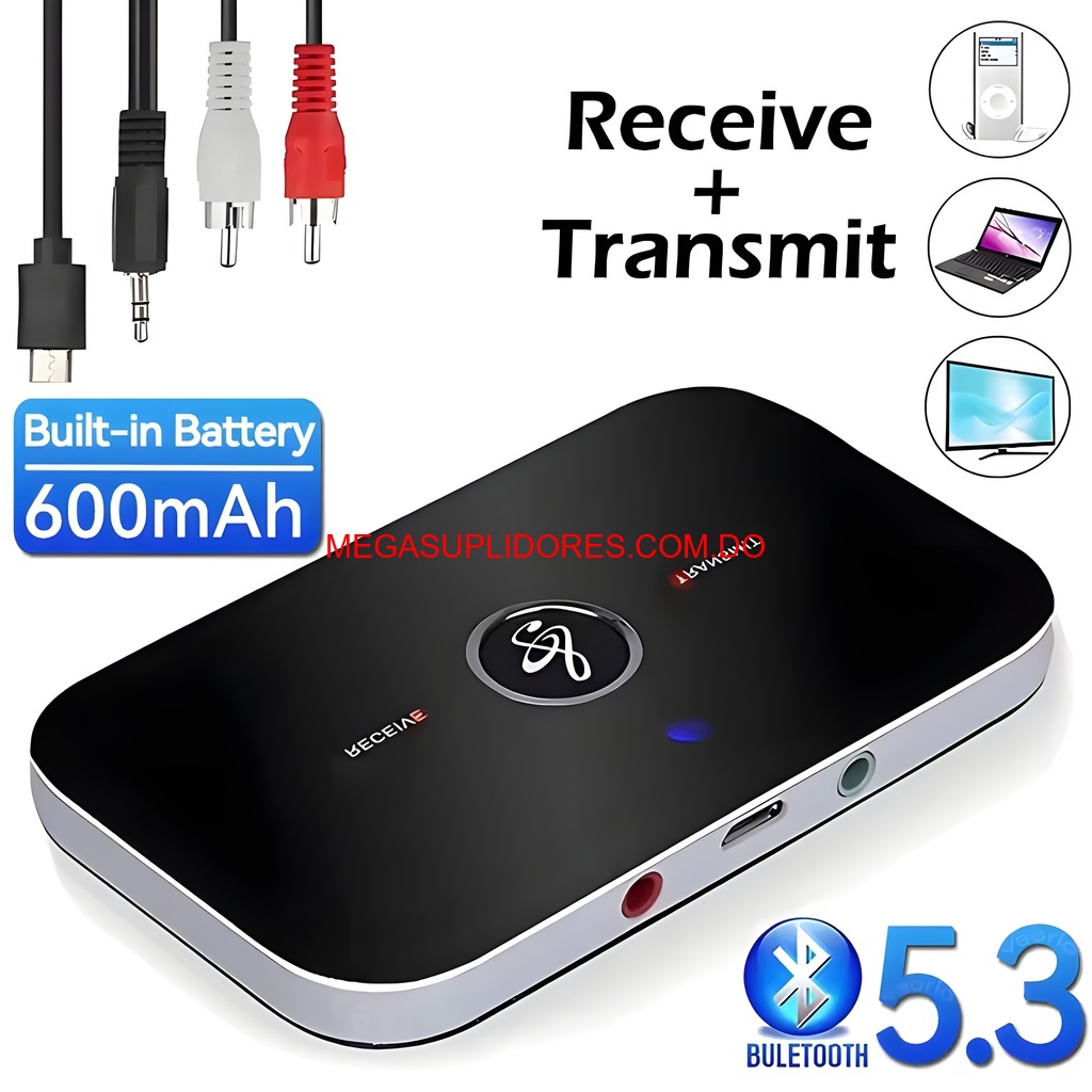  Transmisor y Receptor Bluetooth 2 en 1 – Adaptador para TV y Sonido Foto 7304597-8.jpg