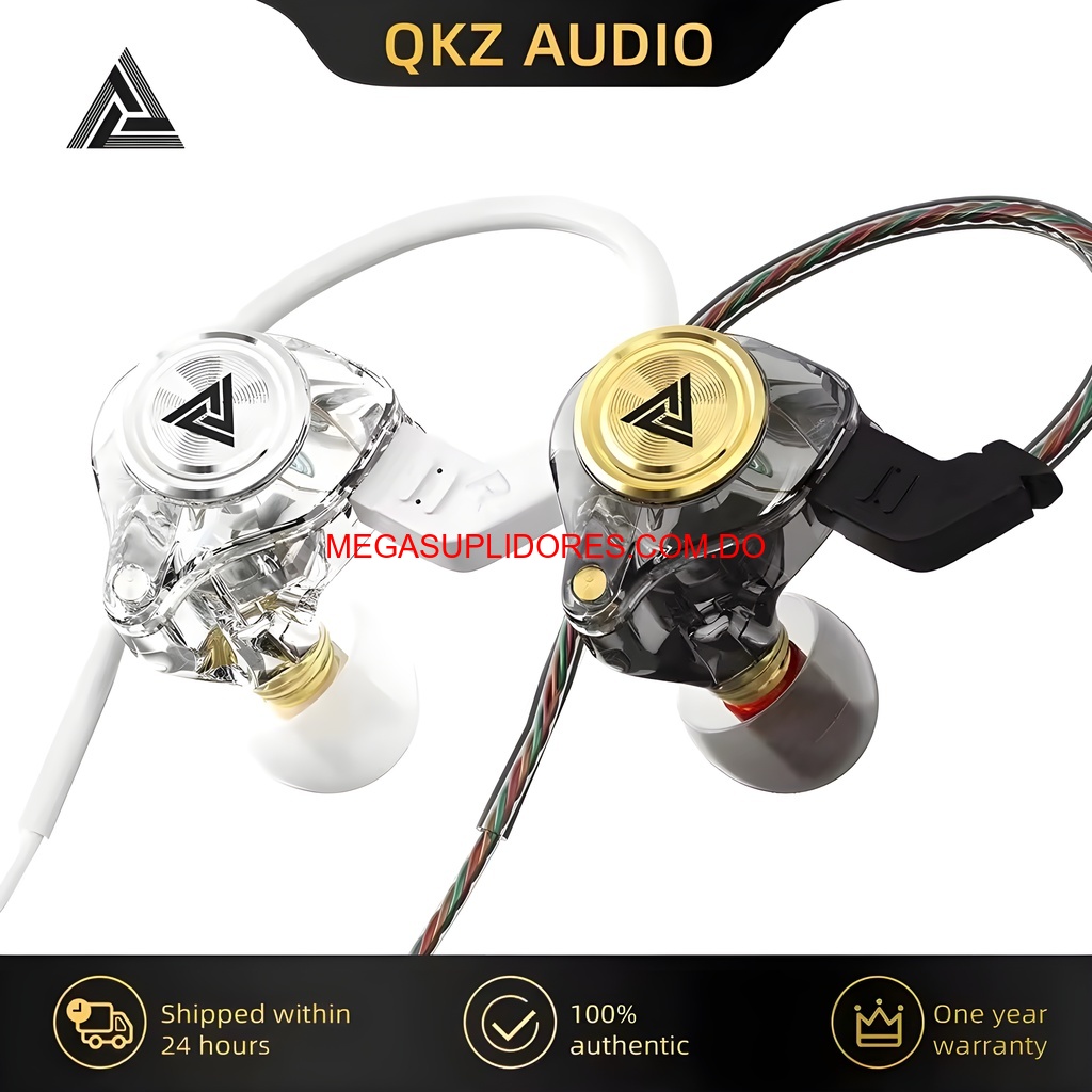 Audífonos QKZ AK3 HiFi Auriculares Monitor Graves Potente Micrófono Foto 7304598-2.jpg
