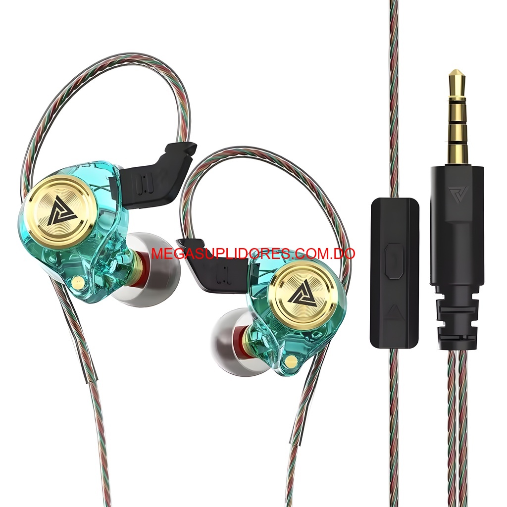 Audífonos QKZ AK3 HiFi Auriculares Monitor Graves Potente Micrófono Foto 7304598-7.jpg