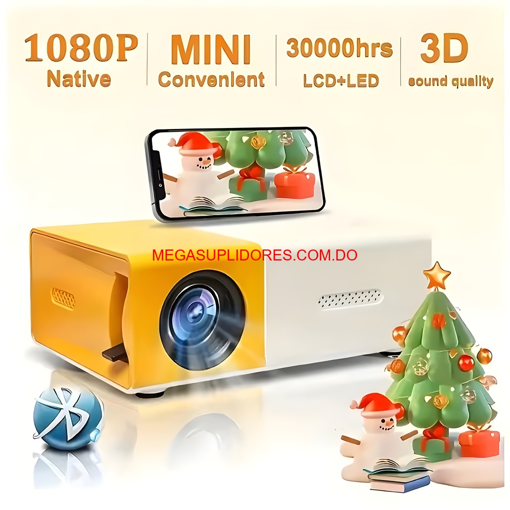  Mini Proyector LED Portátil USB HDMI y AV – Ideal para Cine en Casa Foto 7304600-11.jpg