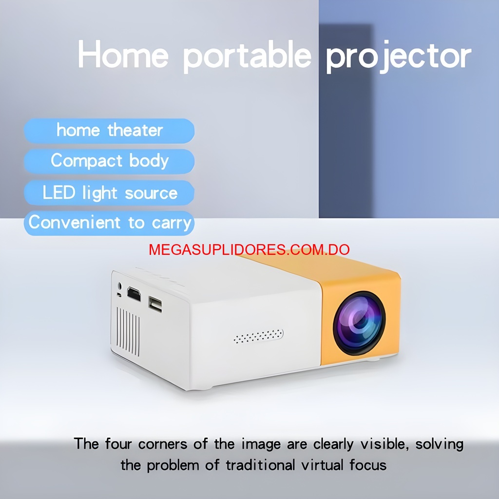  Mini Proyector LED Portátil USB HDMI y AV – Ideal para Cine en Casa Foto 7304600-12.jpg