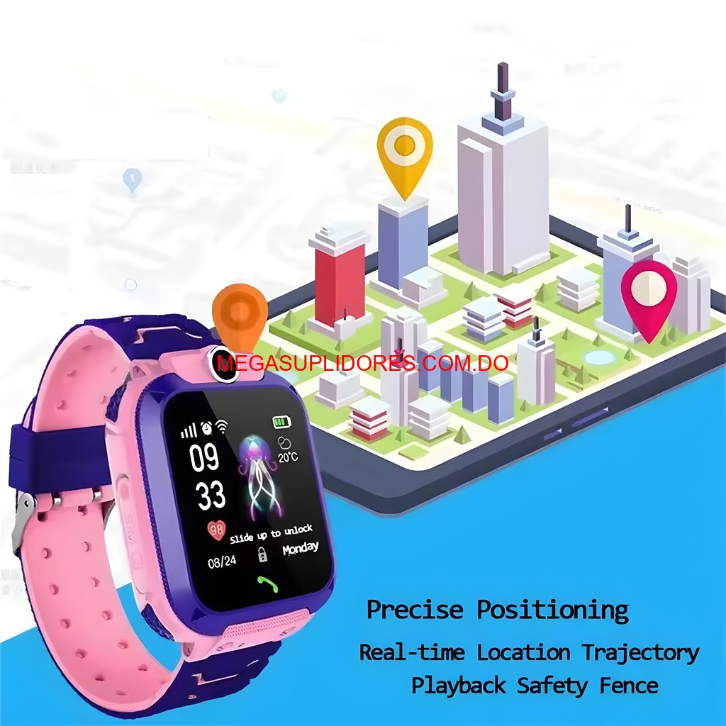  Reloj GPS para Niños Llamadas Micrófono Localizador Infantil Foto 7304604-3.jpg