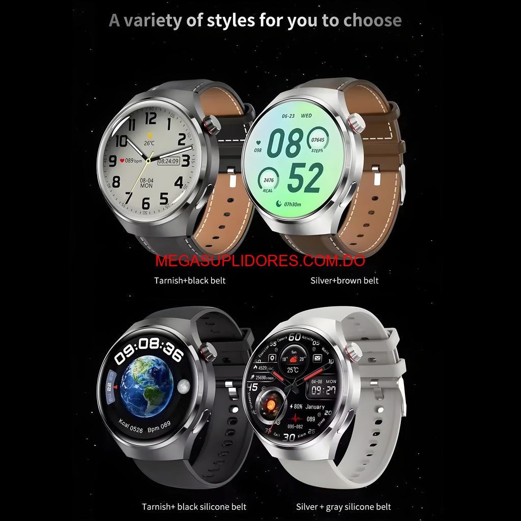 Smartwatch – Pantalla HD - NFC - Llamadas y Correas Intercambiables Foto 7304617-3.jpg