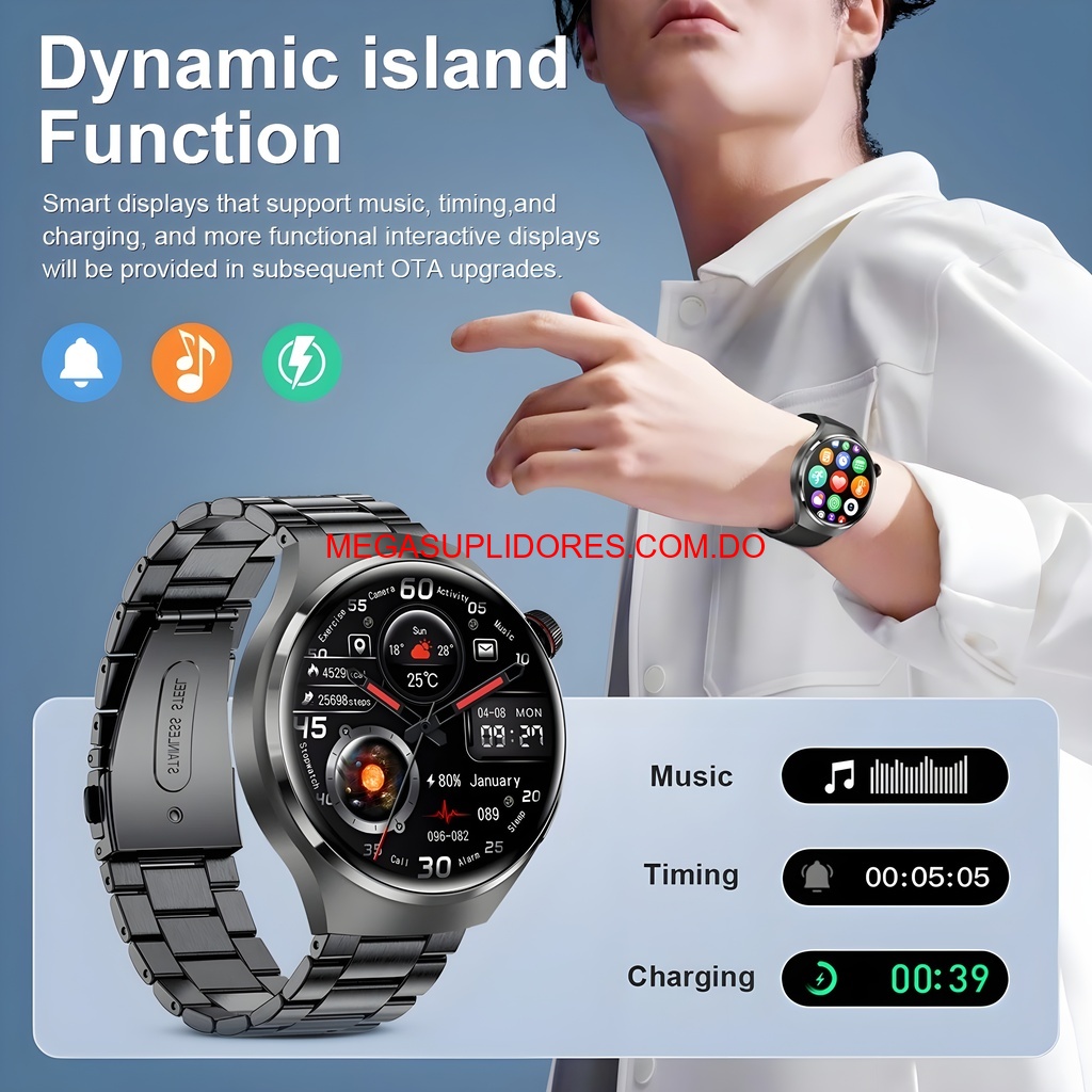 Smartwatch – Pantalla HD - NFC - Llamadas y Correas Intercambiables Foto 7304617-7.jpg