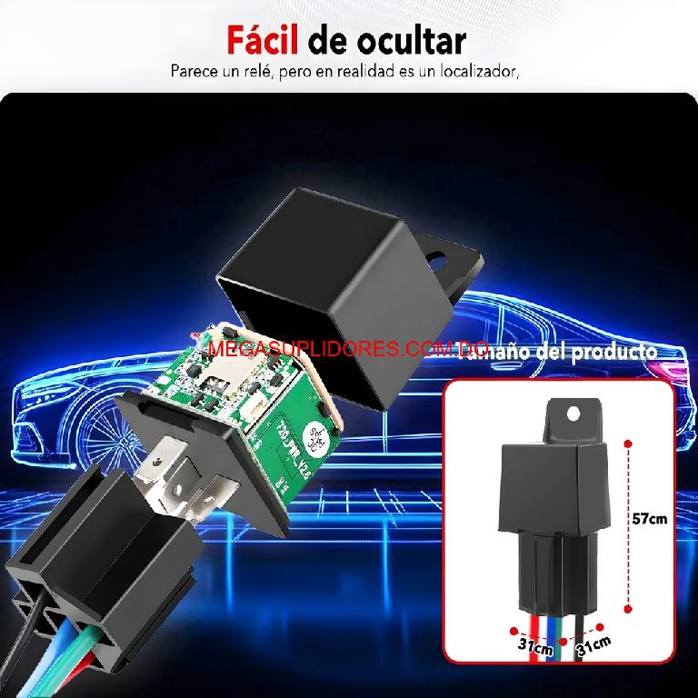  Rastreador GPS Tipo Relay – Localizador Vehicular Apagado Remoto Foto 7304621-1.jpg