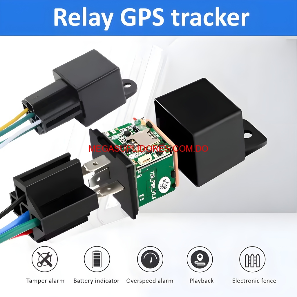  Rastreador GPS Tipo Relay – Localizador Vehicular Apagado Remoto Foto 7304621-10.jpg