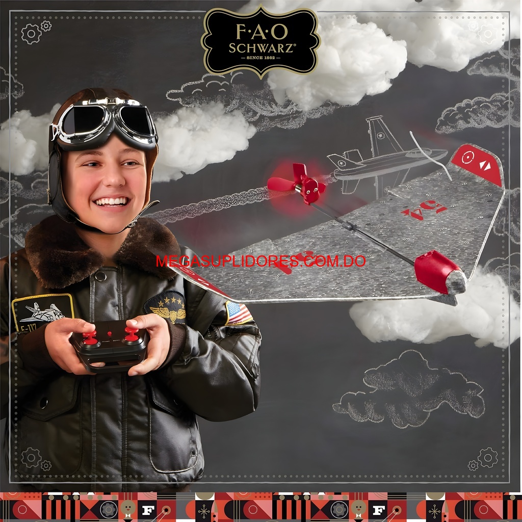 Drone Avión con Control Remoto – Kit para Armar Ligero resistente Foto 7304622-2.jpg