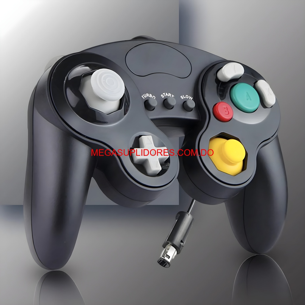  Control GameCube con Botón Turbo Wii GameCube Vibración Integrada Foto 7304623-2.jpg