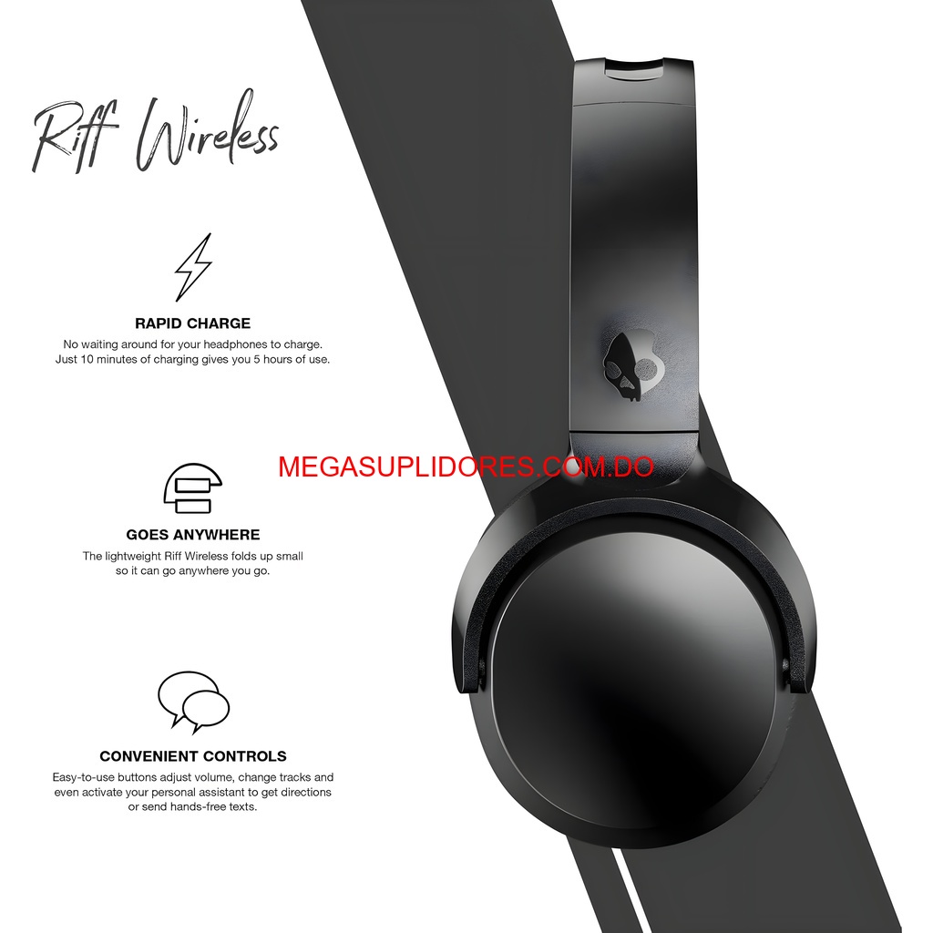  Audífonos Skullcandy Riff Wireless – Bluetooth Carga Rápida Foto 7304625-7.jpg