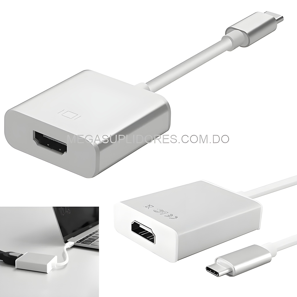  Convertidor USB TIPO C 3.1 A HDMI para Celulares  Mac  Laptops  Foto 7304660-1.jpg