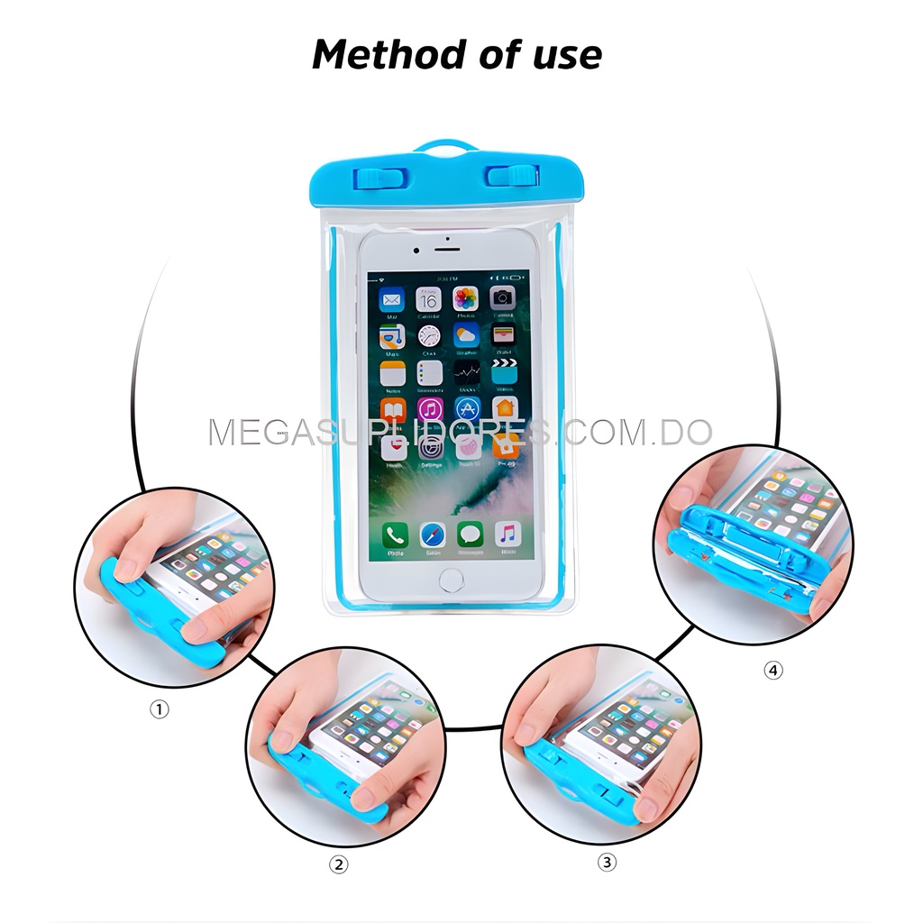  Forro para Celular  Bolsa Estuche  Cover Sumergible Aprueba Agua Foto 7304662-6.jpg