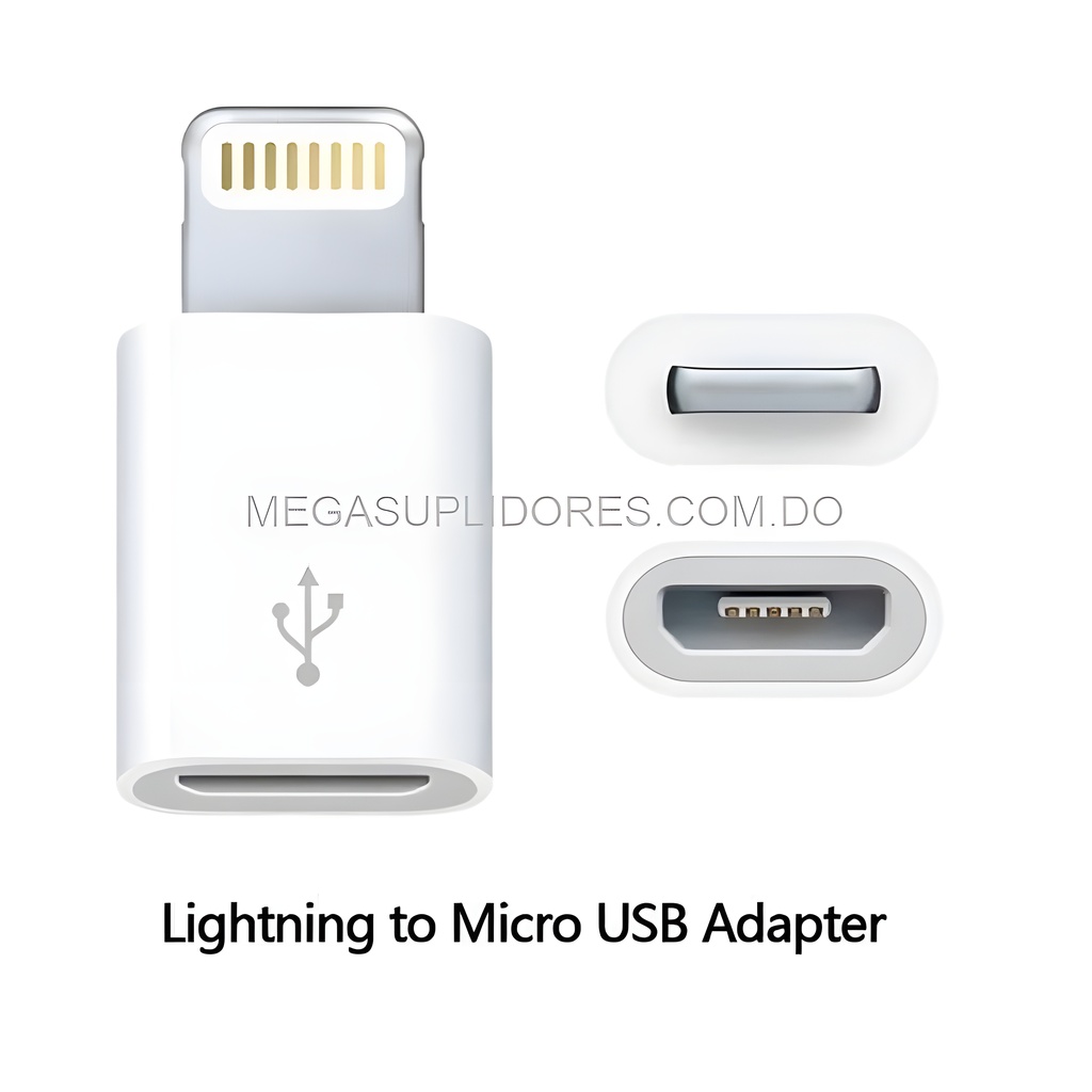  Adaptador OTG de Micro USB V8 a Lightning iPhone  Foto 7304664-5.jpg