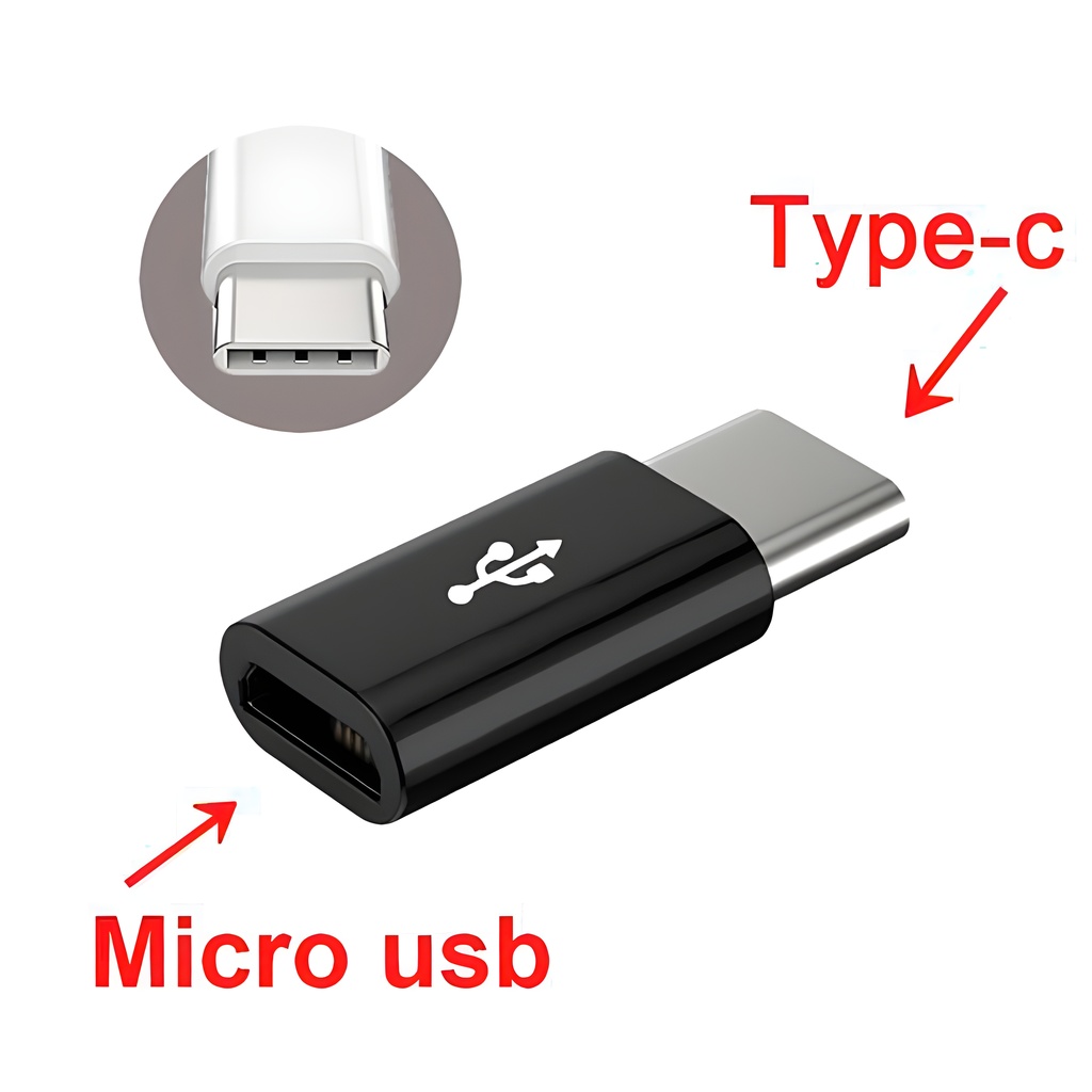  Adaptador OTG Micro USB V8 Hembra a USB Tipo C Macho  Foto 7304665-4.jpg