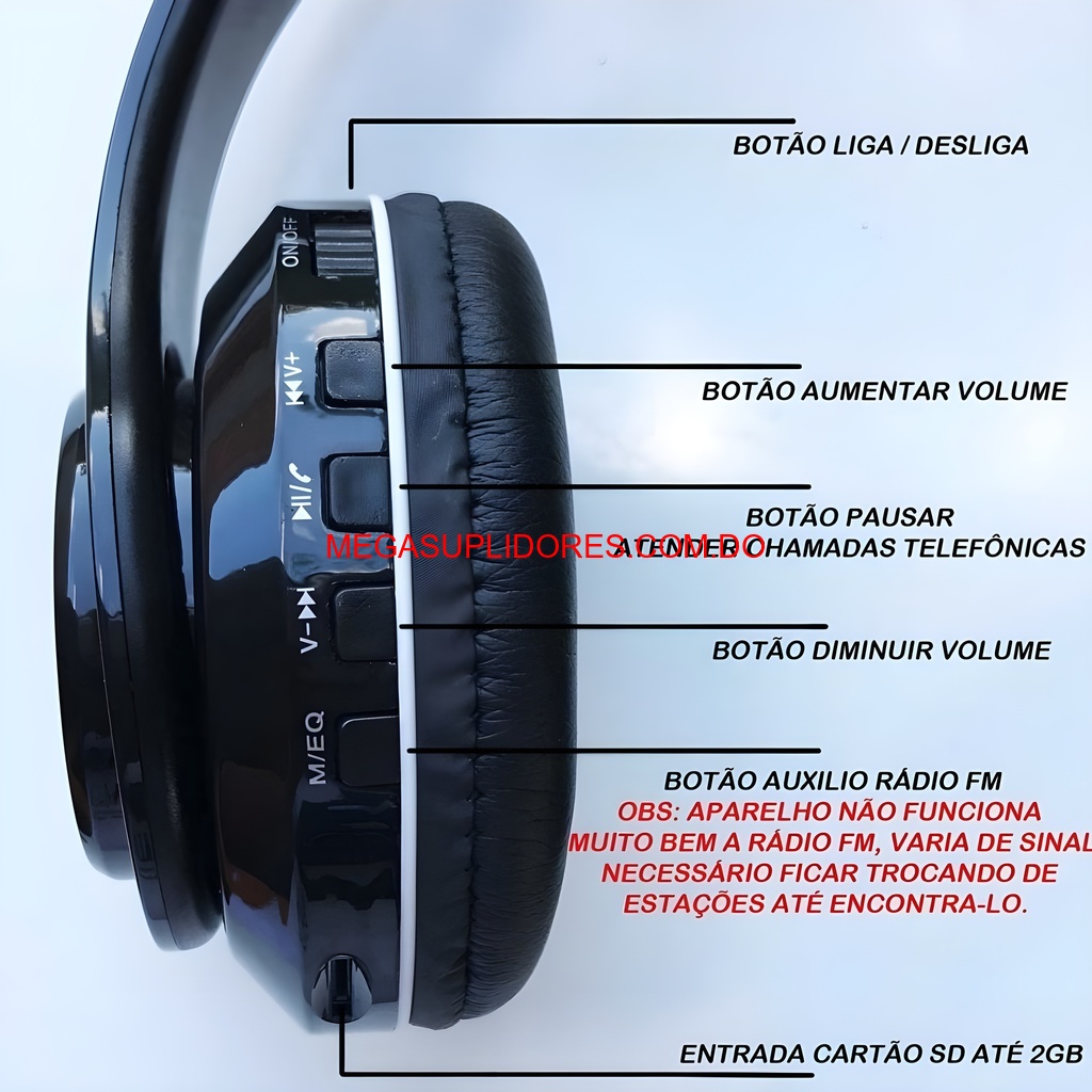  Audífono Bluetooth Tipo Casco – Microfono Integrado Coge Memoria SD  Foto 7304675-4.jpg