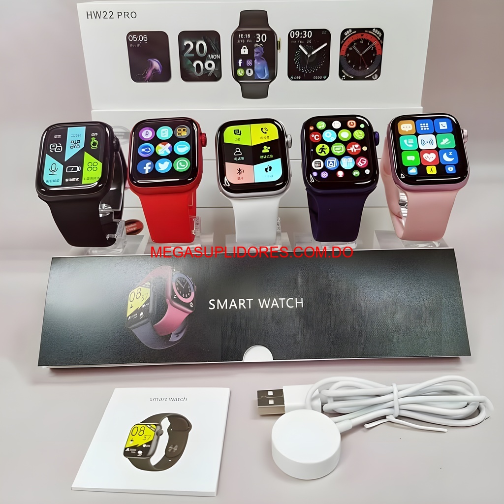  Smartwatch HW22 Pro – iPhone y Android Notificaciones - Mensajes  Foto 7304676-5.jpg