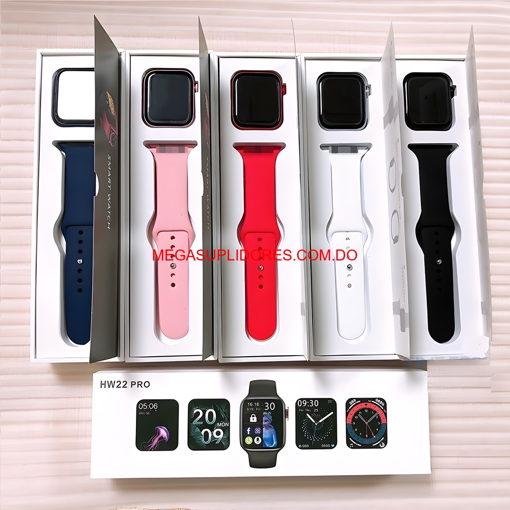  Smartwatch HW22 Pro – iPhone y Android Notificaciones - Mensajes  Foto 7304676-7.jpg