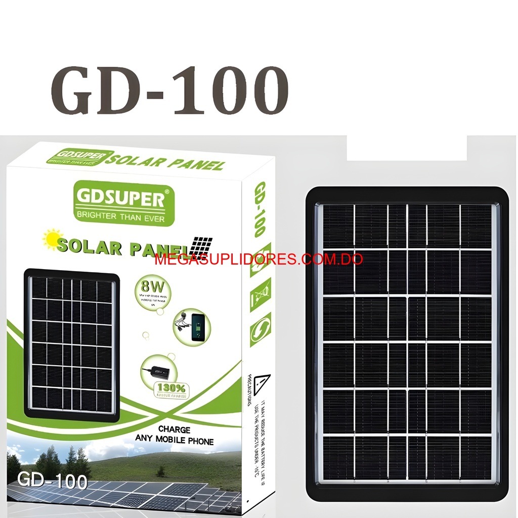  Panel Solar Portátil USB – Carga Celulares - Tablets y Power Bank  Foto 7304677-6.jpg