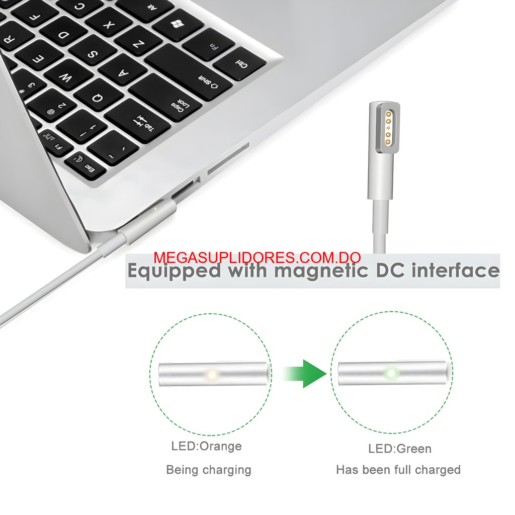  Cargador 60W MagSafe para MacBook Pro Repuesto A1184 A1330 A1344  Foto 7304678-2.jpg
