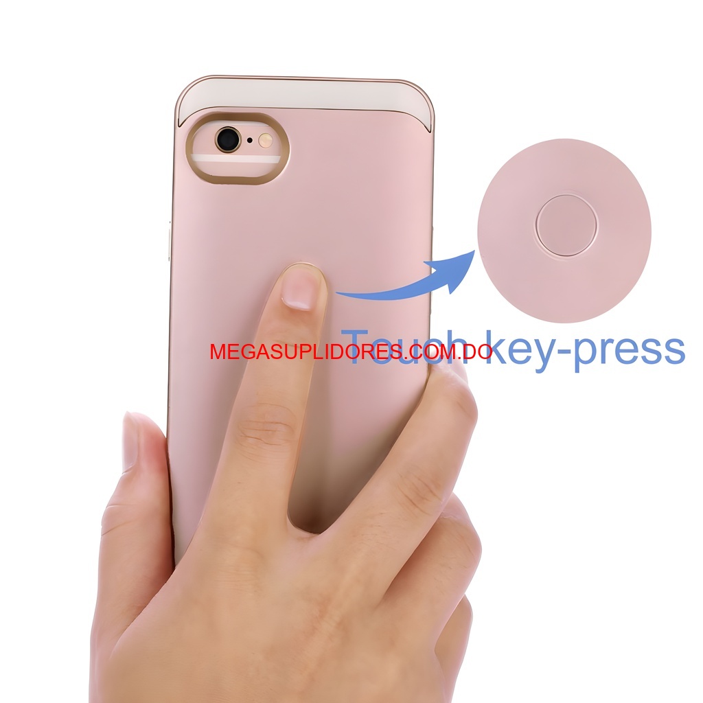  Cover Iluminado iPhone 6/6S/7/8 – Luz Selfie Frontal y Trasera  Foto 7304683-5.jpg