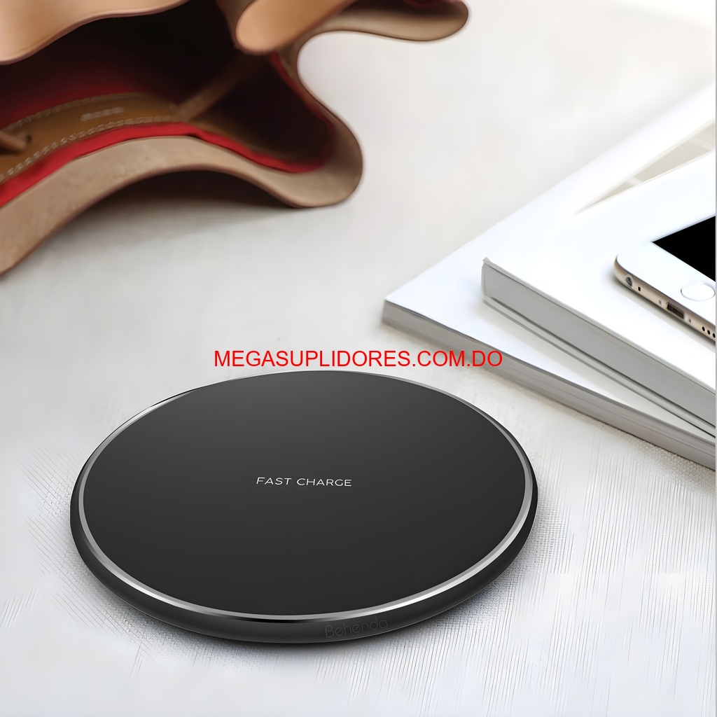  Cargador Inalámbrico Fast Charger Qi Carga Rápida Android y iPhone  Foto 7304684-3.jpg