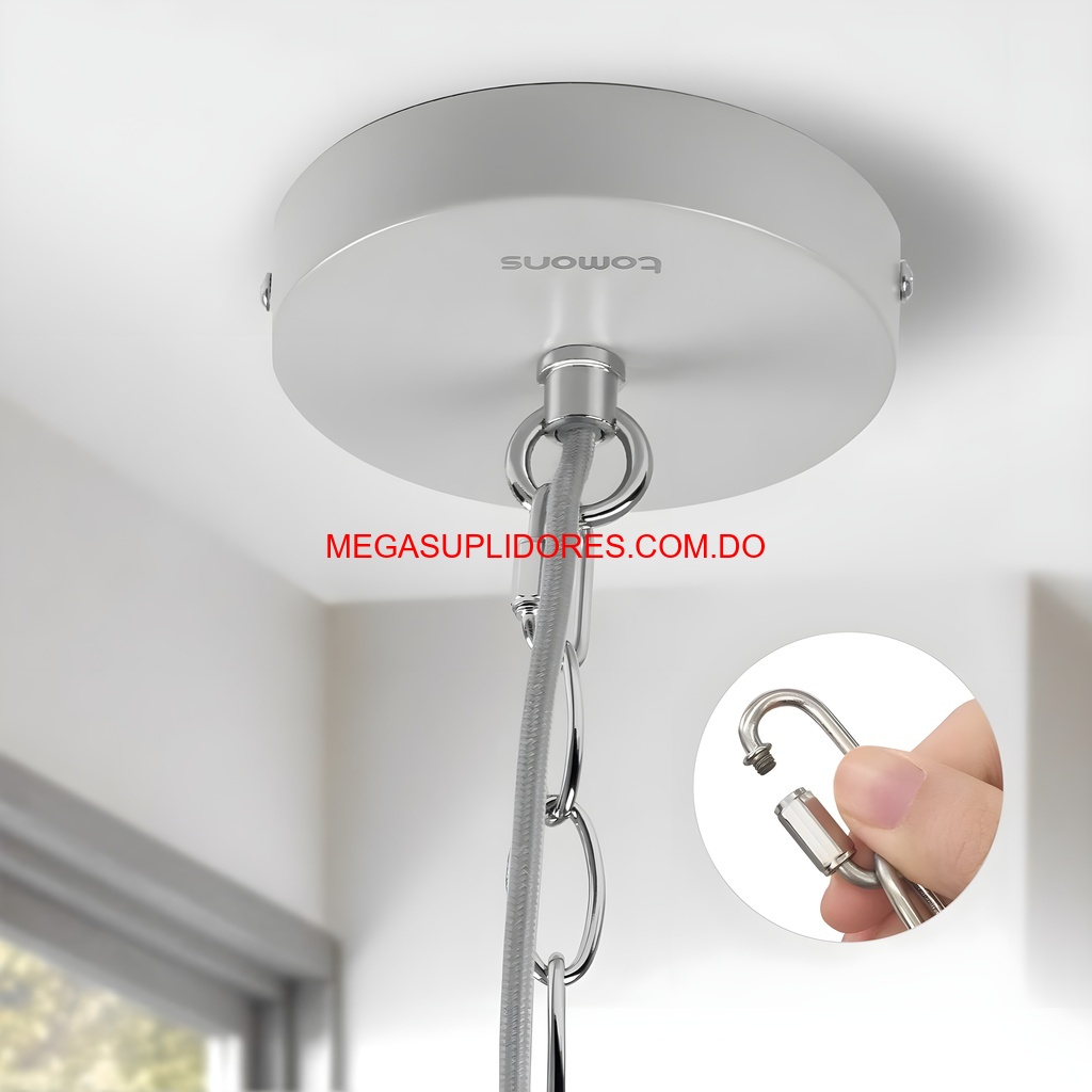  Lámpara Colgante - Diseño Moderno con 1 Bombilla Foto 7304713-4.jpg