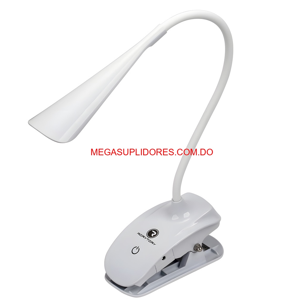  Lámpara de Escritorio Flexible con Base Clip Iluminación Ajustable Foto 7304716-1.jpg