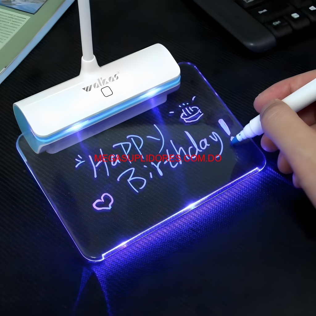  Message Lamp Lámpara de Mensaje Secreto Personalizable con Luz LED Foto 7304717-3.jpg