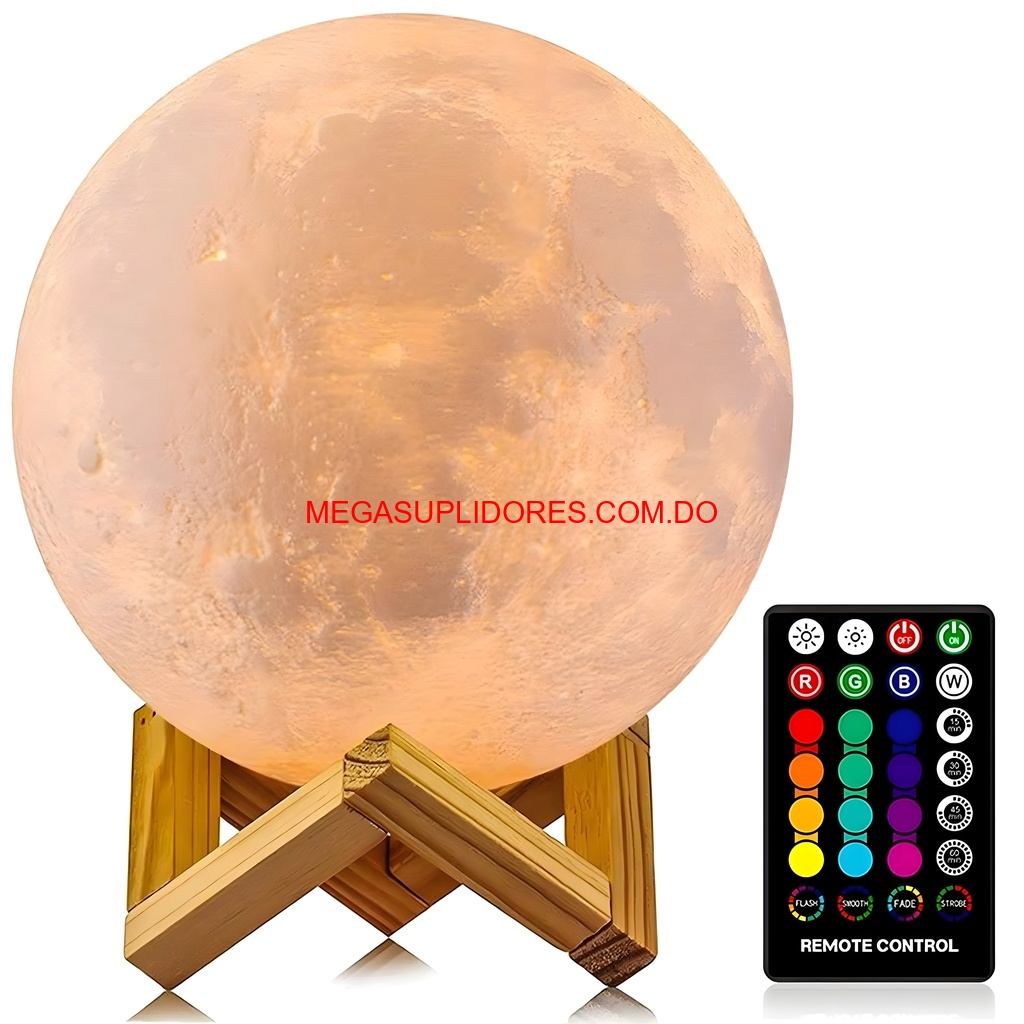  Lámpara 3D Luna LED – Luz Nocturna Multicolor para Niños Foto 7304723-6.jpg