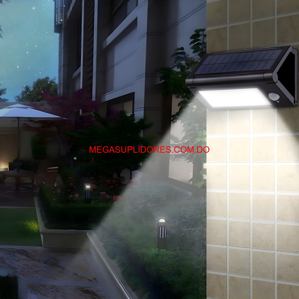  Luz Solar LED con Sensor de Movimiento Plegable Impermeable Foto 7304725-5.jpg