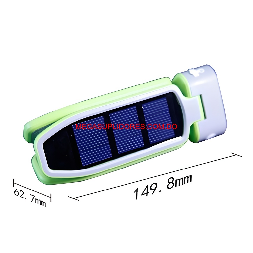  Linterna Solar LED Plegable – Camping Senderismo Luz Recargable Foto 7304726-4.jpg