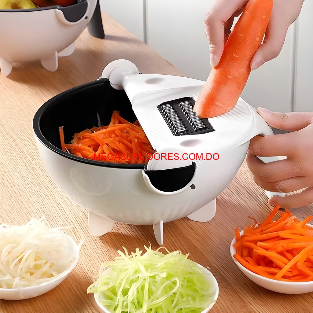  Cortador de Verduras 9 en 1 – Rallador Pelador Escurridor Foto 7304727-5.jpg