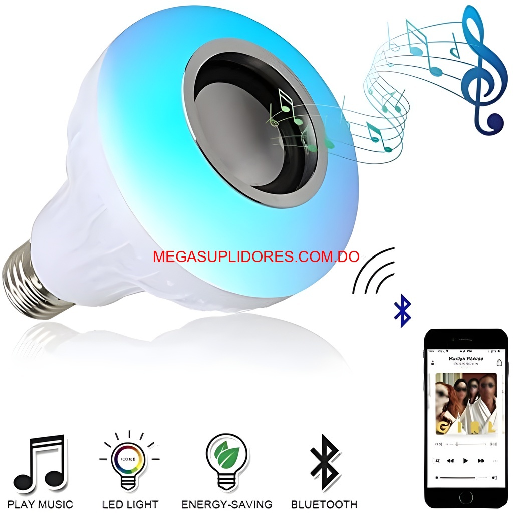  Bombilla LED Bocina Bluetooth – Control Remoto Cambia Colores Foto 7304728-2.jpg