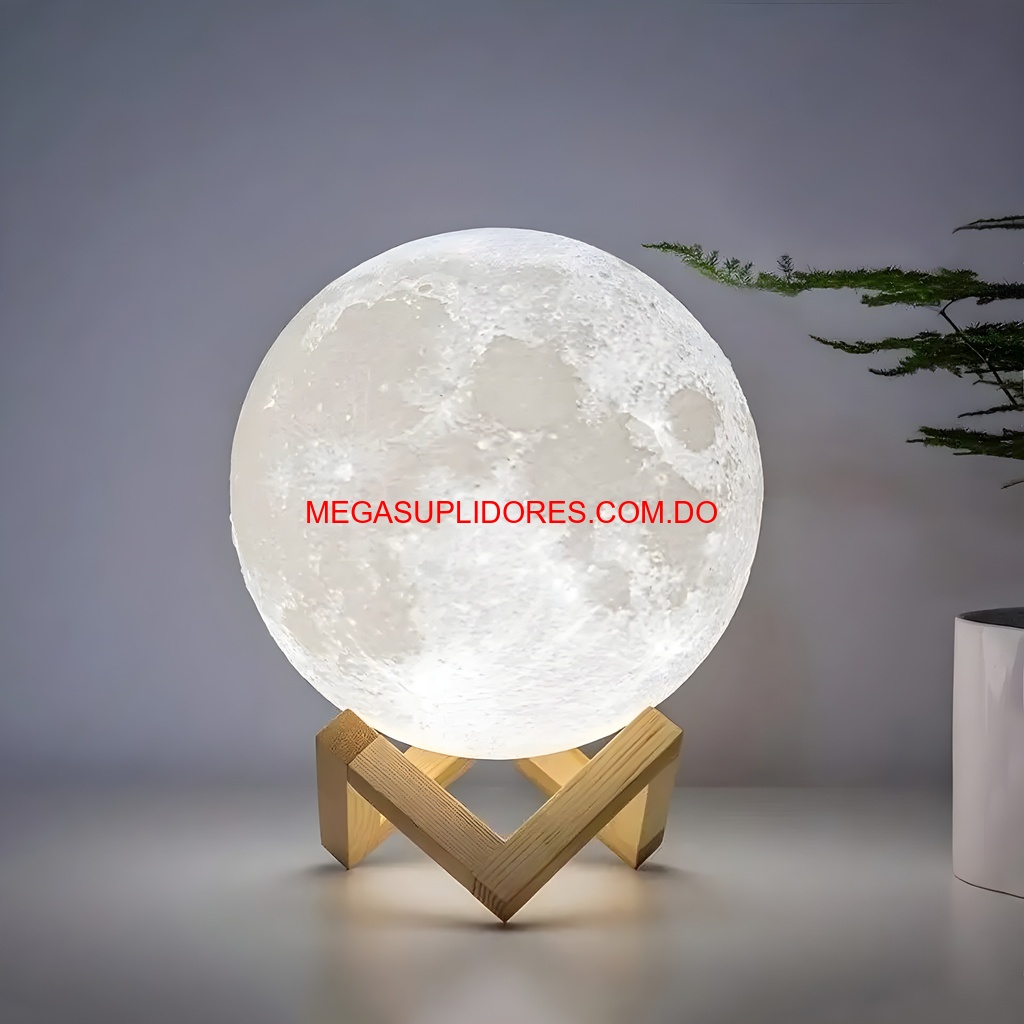  Lámpara 3D Luna LED – Luz Nocturna Multicolor para Niños Foto 7304732-8.jpg