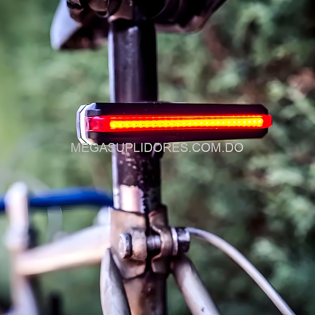  Luz Led para Bicicleta Recargable USB Impermeable Linterna Casco Foto 7304745-1.jpg