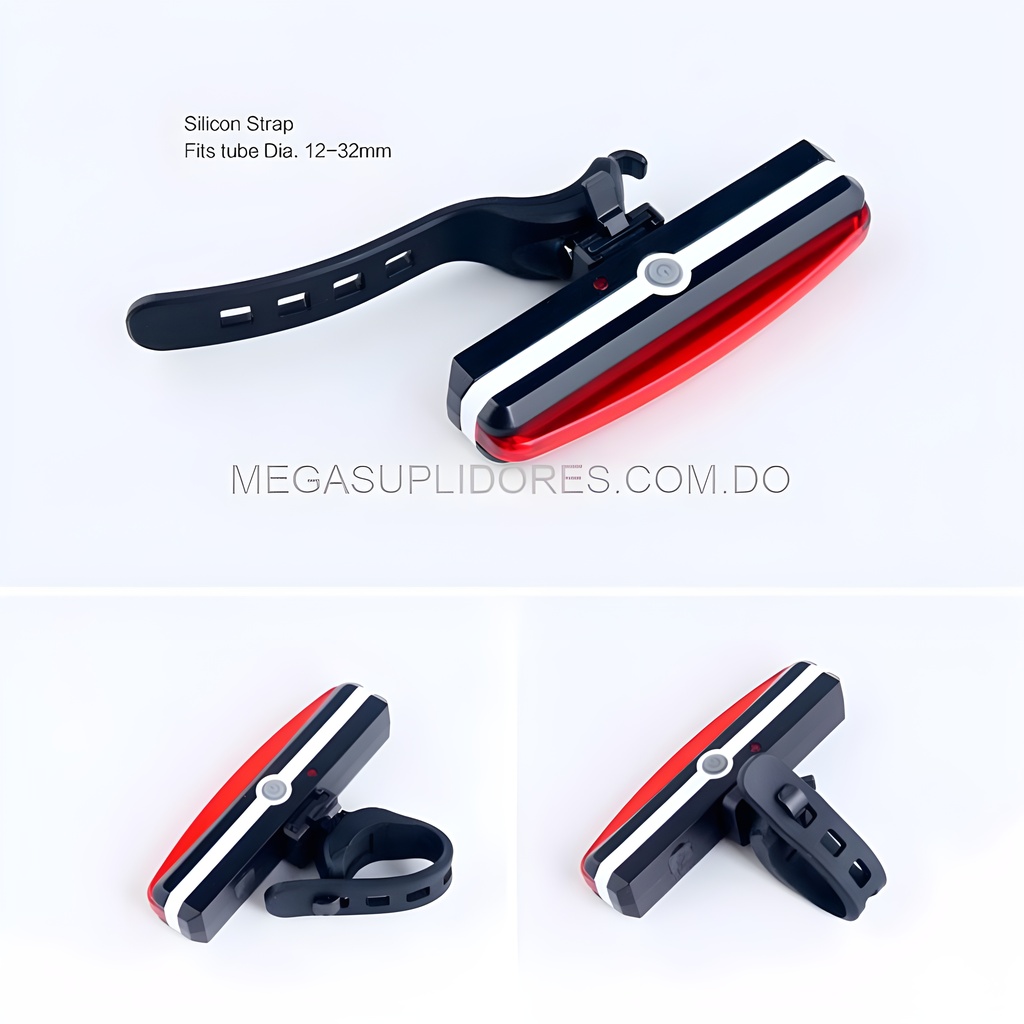  Luz Led para Bicicleta Recargable USB Impermeable Linterna Casco Foto 7304745-4.jpg
