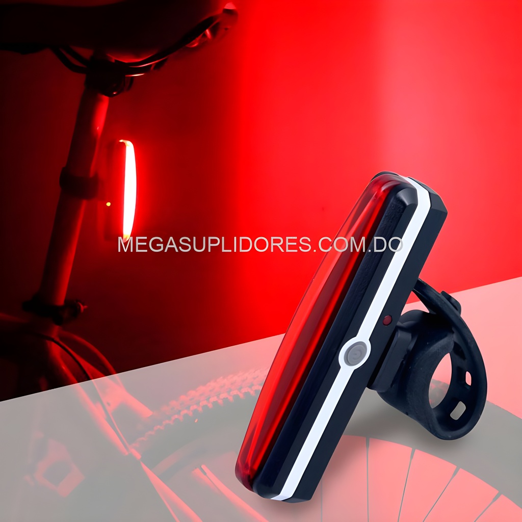  Luz Led para Bicicleta Recargable USB Impermeable Linterna Casco Foto 7304745-5.jpg