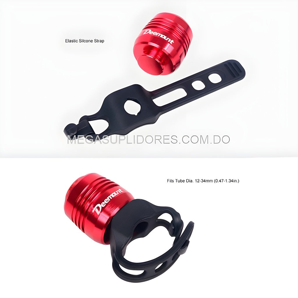  Luz Led para Bicicleta Recargable USB Impermeable Linterna Casco  Foto 7304746-2.jpg