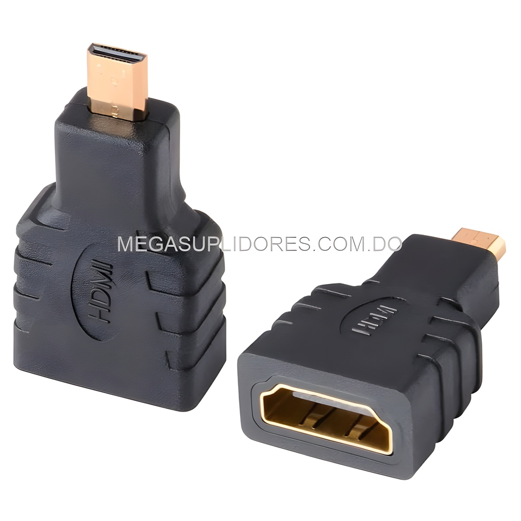 Adaptador Micro HDMI a HDMI  HDMI Hembra a Micro HDMI Macho  Foto 7304749-1.jpg
