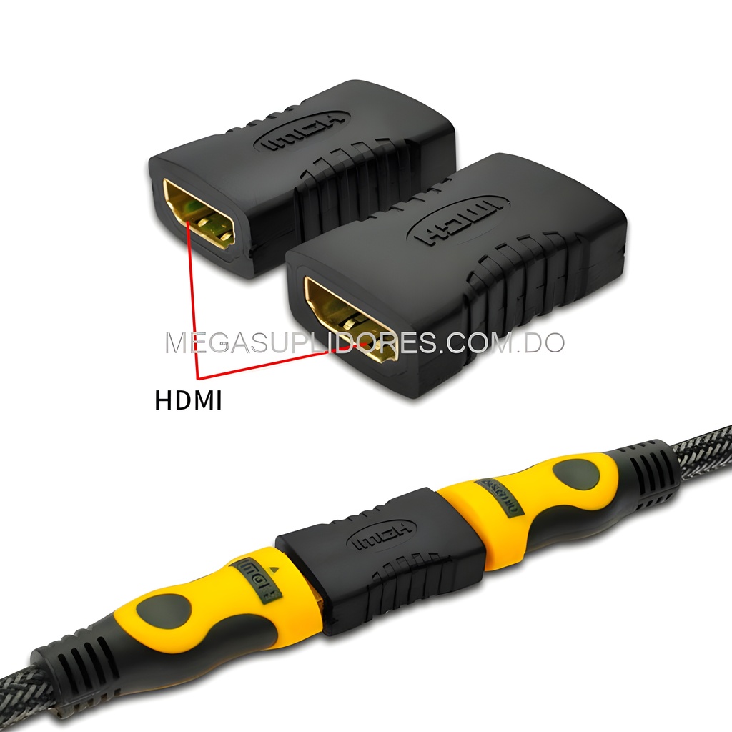  Adaptador Union Cople de HDMI Hembra a Hembra  Extensor  Foto 7304750-1.jpg