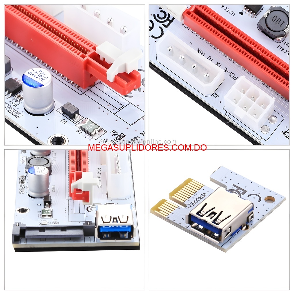  Riser PCI-E 1X a 16X USB 3.0 – Extensor Tarjetas Gráficas y Minería Foto 7304752-3.jpg