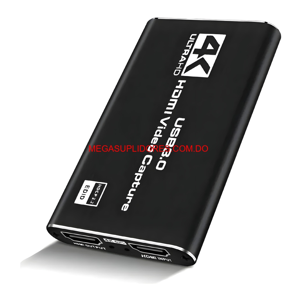  Capturadora de Video 4K USB 3.0 – Streaming y Grabación - Microfono Foto 7304757-10.jpg