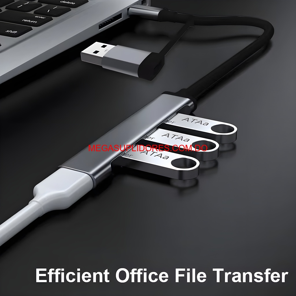  Hub USB-C 4 en 1 – Adaptador Multipuerto Tipo C a 4 Puertos USB Foto 7304758-4.jpg