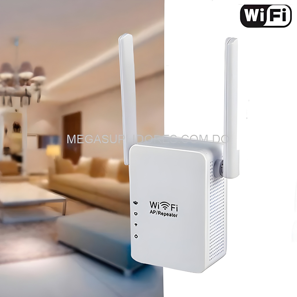  Repetidor Wifi  Amplificador Wifi Doble Antena con Puerto RJ45  Foto 7304760-1.jpg