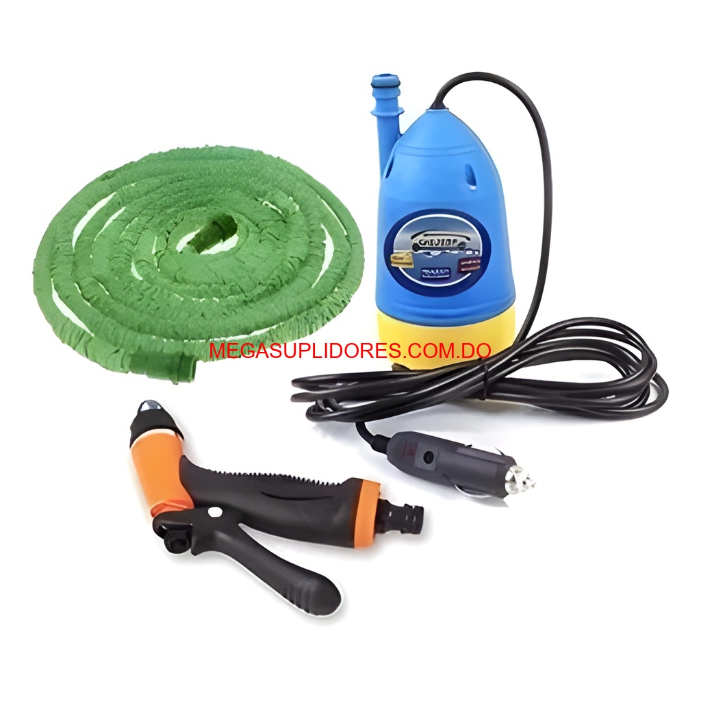  Bomba de Agua Portátil 12V Auto Hidrolavadora Manguera Expandible Foto 7304777-2.jpg