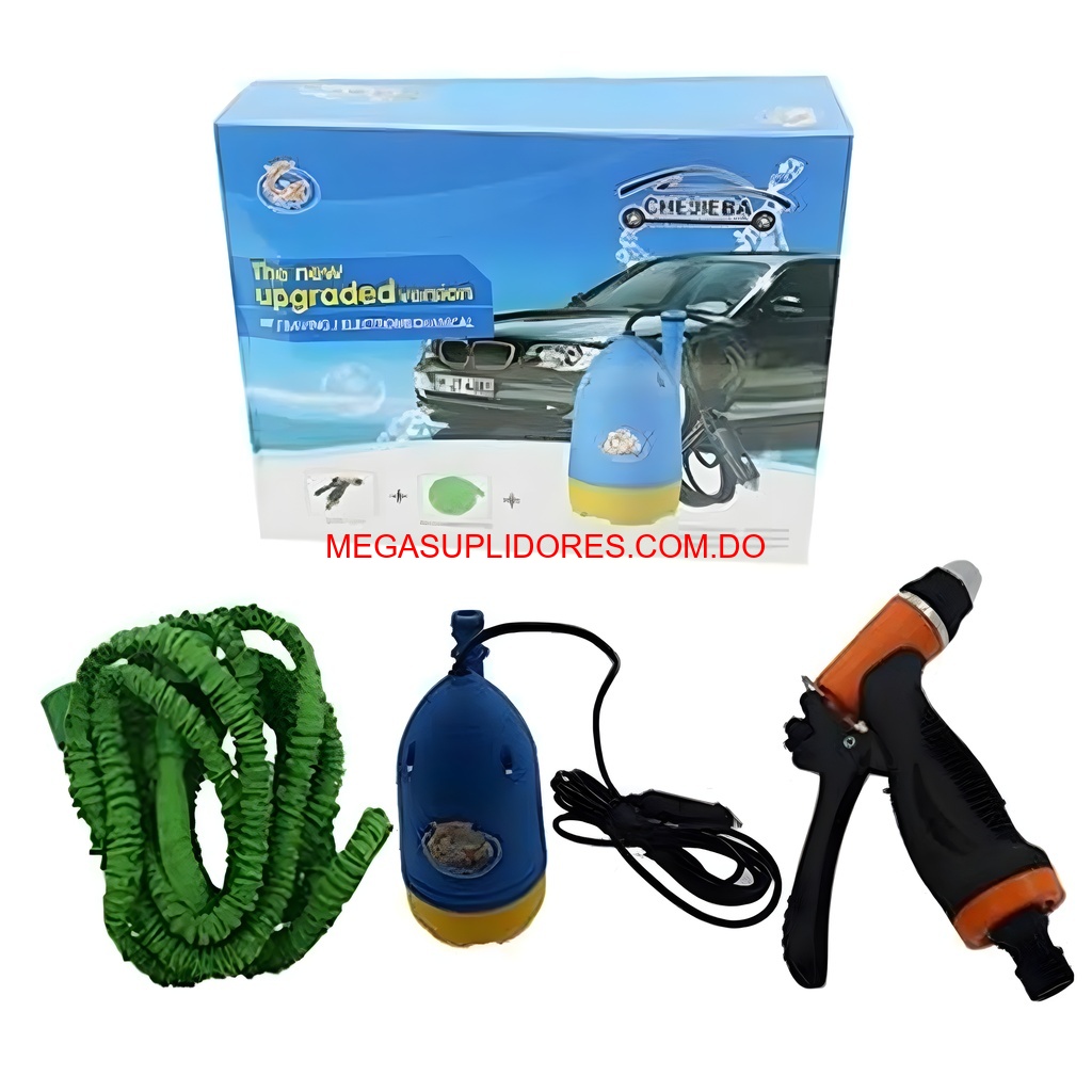  Bomba de Agua Portátil 12V Auto Hidrolavadora Manguera Expandible Foto 7304777-3.jpg