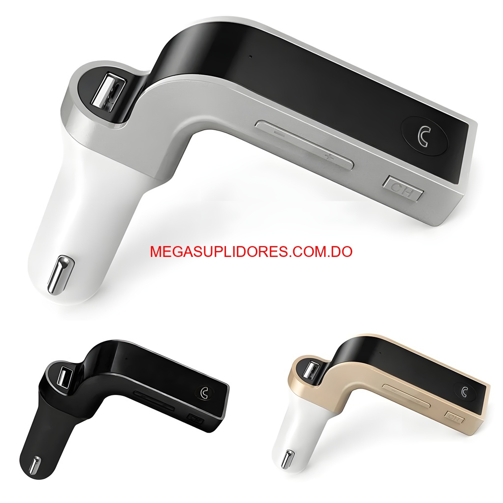  Transmisor FM Bluetooth para Auto Ponle Bluetooth a tu Vehiculo Foto 7304780-5.jpg