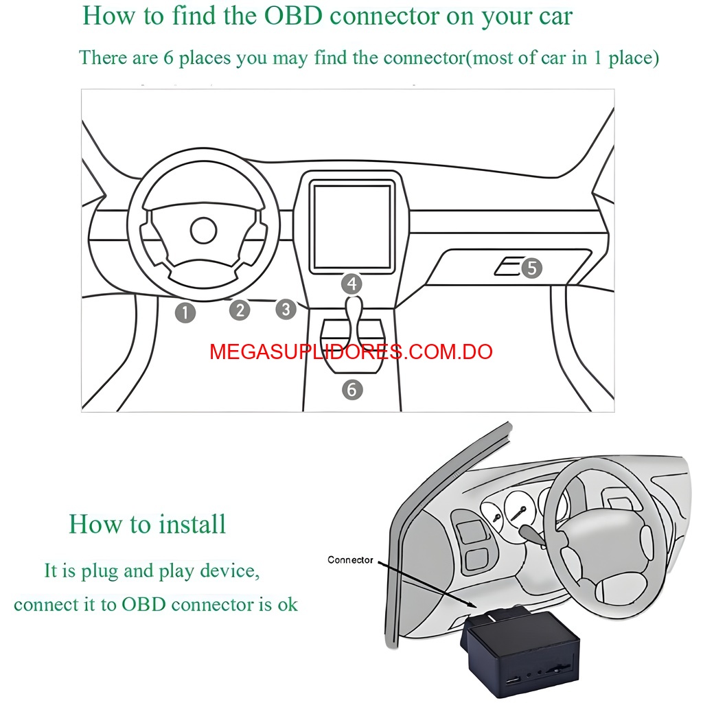  Rastreador GPS OBDII para Vehículos - No requiere Instalación Foto 7304781-7.jpg